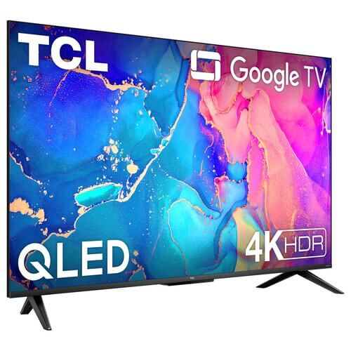 Telewizor TCL 43QLED760 43" LED 4K Google TV Dolby Atmos Dolby Vision DVB-T2/HEVC/H.265